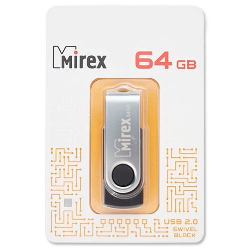 Fleska_64gb_swivel_black_USB2_0