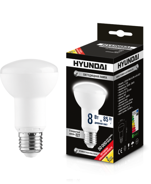 LED02-R63-8.0W-4.5K-E27